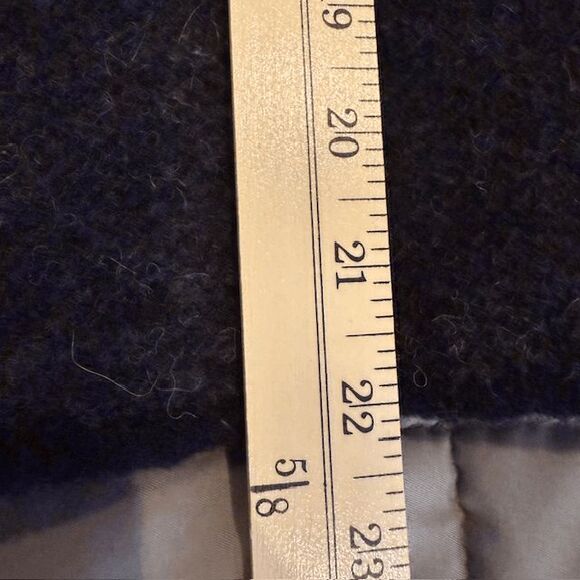 Eileen Fisher Alpaca Wool Blend Open Front Cap Sleeve Cardigan Marld Black Small - Picture 9 of 10